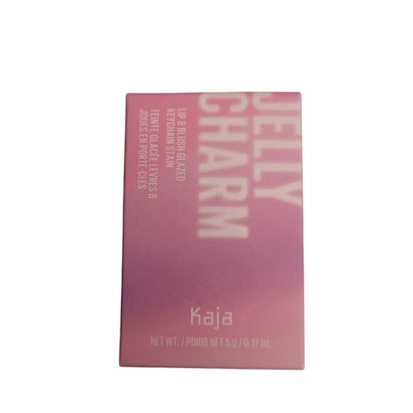 Jelly Charm Lip & Blush Glaze Stain- Peach Fizz Key Chain - Picture 1 of 6